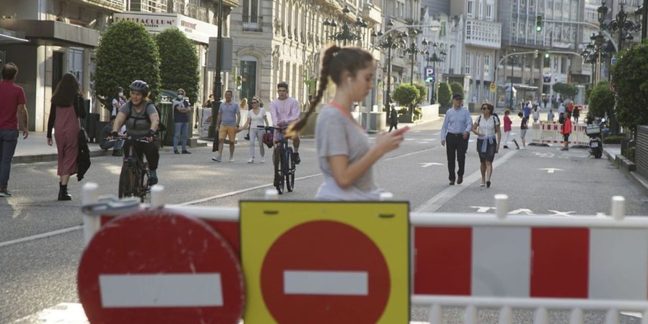 Abel peatonaliza más calles en Vigo para facilitar la movilidad
