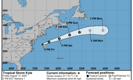 «Kyle»: de ciclón a borrasca que nos llegará esta semana