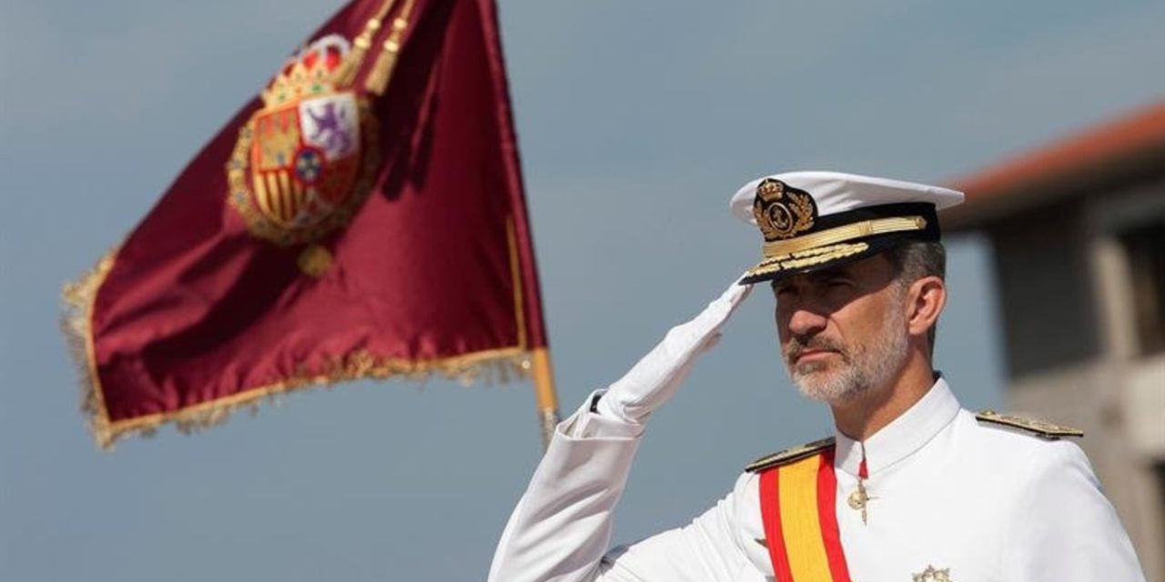 El Rey Felipe VI visita la Comandancia Naval de Tui