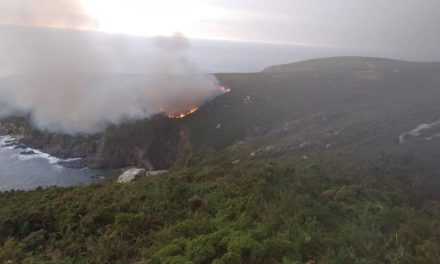 Más de 4.500 rayos cayeron sobre Galicia y provocaron varios incendios forestales