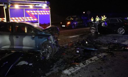 El conductor que provocó el accidente en el Alto da Brava en Salceda, iba bebido