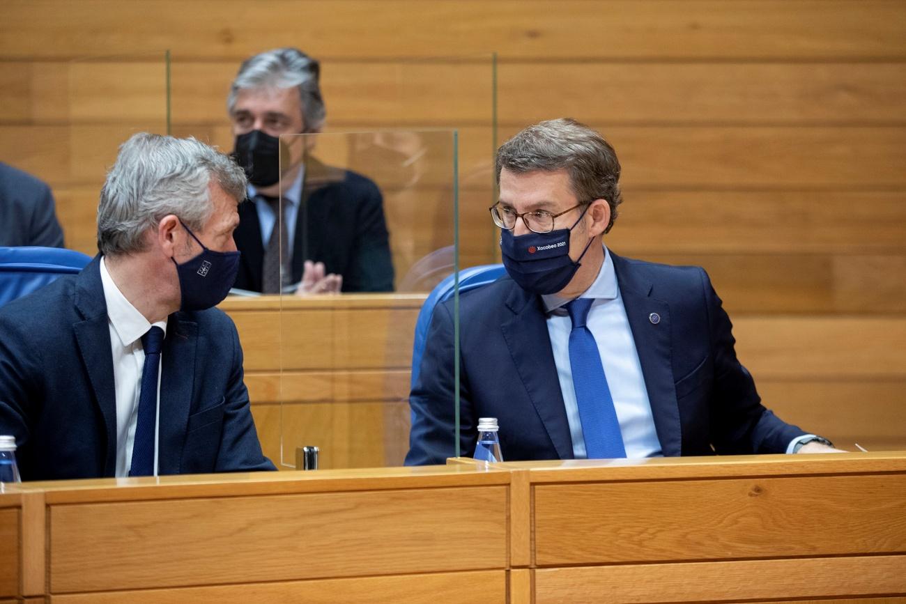 Debate de investidura en el Parlamento de Galicia