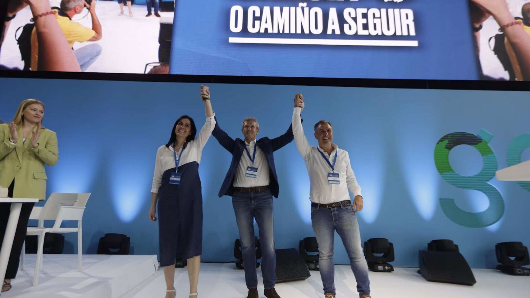 Rueda asumió el liderazgo del PP gallego en Pontevedra