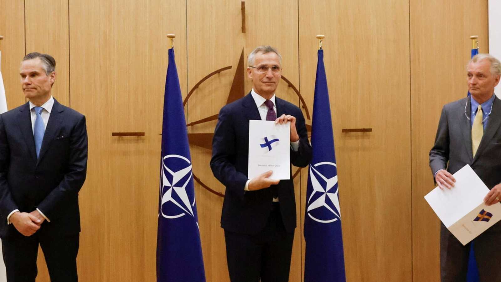 Finlandia y Suecia han pedido hoy su ingreso en la OTAN